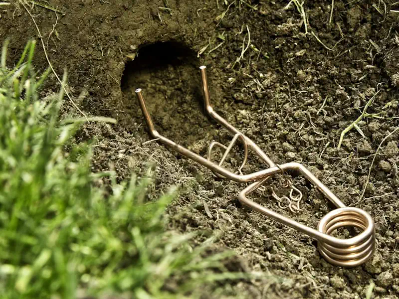Pièges mécaniques à taupes utilisés par notre taupier à Château-Garnier